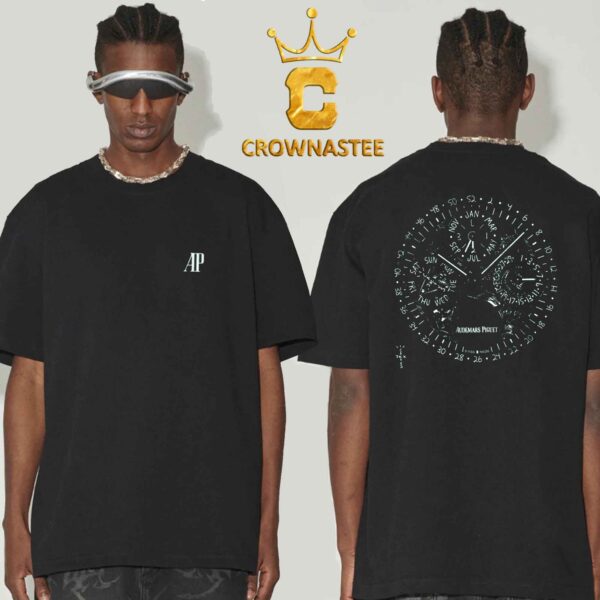 Travis Scott CJ x Audemars Piguet Watch Face Two Sided T-Shirt