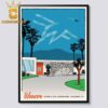 Jimmy Eat World Phoenix AZ 2024 The Van Buren On October 17th Future 20 Year Anniversary Home Decor Poster Canvas