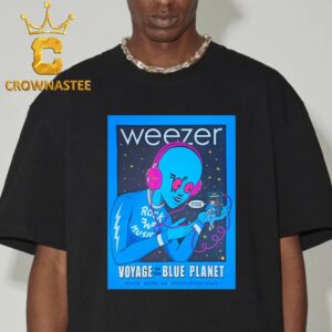 Weezer Seattle WA 2024 Climate Pledge Arena On October 4th Classic T-Shirt