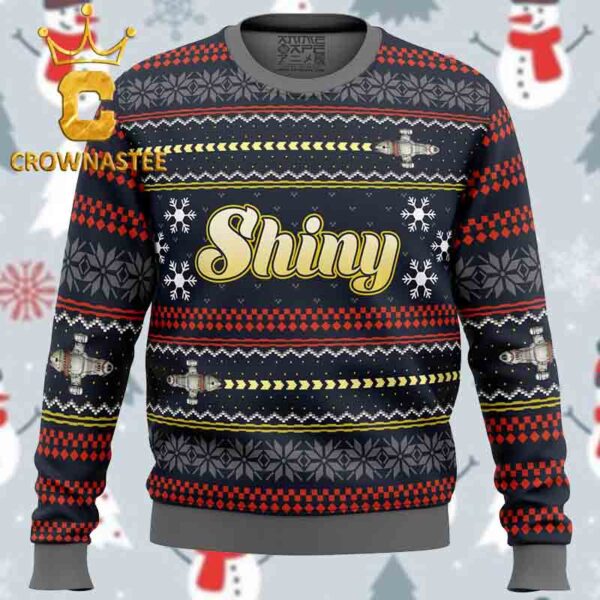 A Very Shiny Christmas Firefly Christmas Holiday Gift Ugly Christmas Sweater