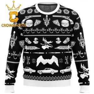 A Very Supernatural Christmas Supernatural Christmas Holiday Gift Ugly Sweater