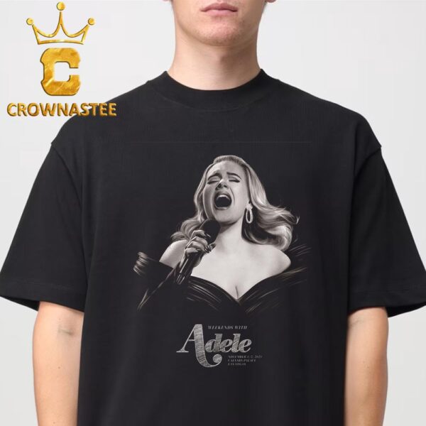 Adele Las Vegas NV 2024 Caesars Palace On November 1st 2nd Classic T-Shirt