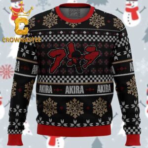 Akira Kanji Name Christmas Holiday Gift Ugly Sweater