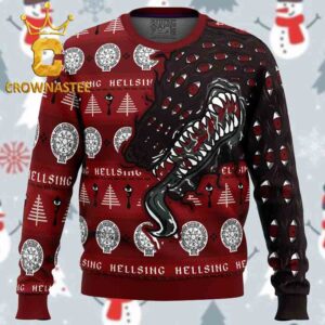 Alucard Restraint Release Hellsing Christmas Holiday Gift Ugly Sweater