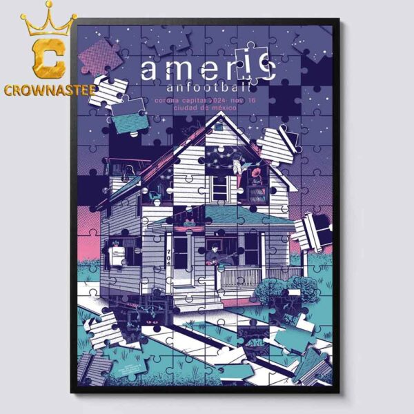 American Football Americ Corona Capital On November 16th Home Decor Poster Canvas