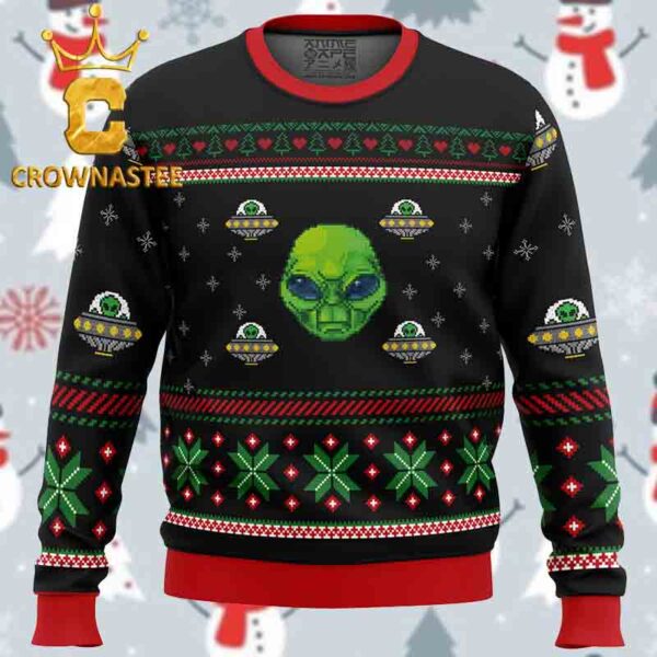 Area 51 Christmas Holiday Gift Ugly Sweater