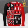 Atlanta Falcons NFL Football Grinch Christmas Holiday Ugly Sweater