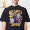 Anthony Davis Los Angeles Lakers NBA Multi Photo Player Signed Classic T-Shirt