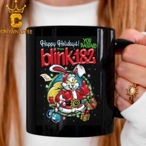 Blink-182 Happy Holidays You Bastard Christmas Ceramic Mug Cup