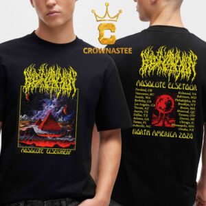 Blood Incantation Absolute Elsetour North America 2024 Dates Schedule Two Sided T-Shirt Hoodie Sweater