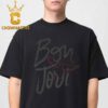 Bon Jovi Heart And Dagger Holiday Wreath Classic T-Shirt