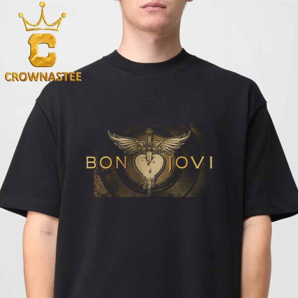 Bon Jovi Heart And Dagger Logo Essential T-Shirt