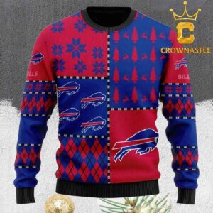 Buffalo Bills NFL Christmas Holiday Gift Ugly Sweater