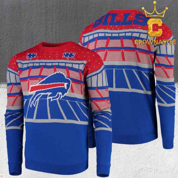 Buffalo Bills NFL Football Christmas Holiday Ugly Sweater