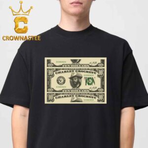 Charley Crockett Ten Dollars Cow Boys Tour Classic T-Shirt