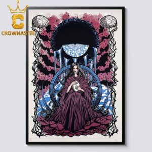 Chelsea Wolfe Amplifest Hard Club Porto On November 10th 2024 Home Decor Poster Canvas