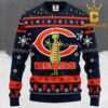 Chicago Bears NFL Grinch Christmas Holiday Ugly Sweater