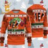 Cincinnati Bengals NFL Football 12 Grinch Christmas Holiday Ugly Sweater