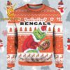 Cincinnati Bengals NFL Football Simpson Christmas Holiday Ugly Sweater