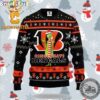 Cincinnati Bengals NFL Rick And Morty Christmas Holiday Ugly Sweater