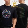 Coldplay Sydney Australia 2024 Tour Accor Stadium From November 6th To 10th Music Of The Spheres Two Sided T-Shirt