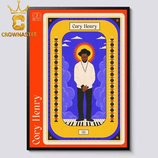 Cory Henry Solo Concerts 2024 Jassmine On November 14th 15th Home Decor Poster Canvas