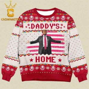 Daddy’s Home Donald Trump Christmas Holiday Ugly Sweater