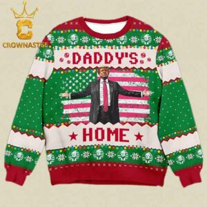 Daddy’s Home Donald Trump Christmas Ugly Sweater