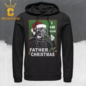 Darth Vader Star Wars I Am Your Santa Father Christmas Holiday Ugly Hoodie Sweater T Shirt