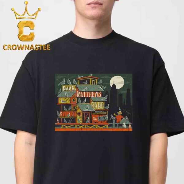 Dave Matthews Band New York City NY 2024 Madison Square Garden On November 22nd 23rd Classic T-Shirt