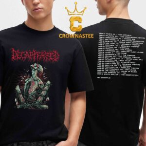 Decapitated Band Nihility Across North America 2025 Tour Dates Schedule Two Sided T-Shirt