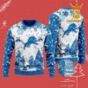 Detroit Lions NFL Grinch Christmas Ugly Sweater