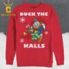 Disney Winnie The Pooh Decorations And What Nots Christmas Hoiliday Ugly Sweater Hoodie T-Shirt