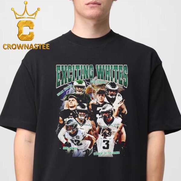 Exciting Whites Eagles Eagles Nation NFL Cooper DeJean And Reed Blankenship Weared Classic T-Shirt