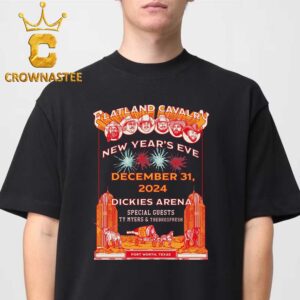 Flatland Cavalry Fort Worth Texas 2024 Dickies Arena On December 31st Classic T-Shirt