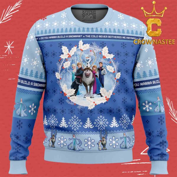 Frozen Disney Christmas Holiday Gift Ugly Sweater