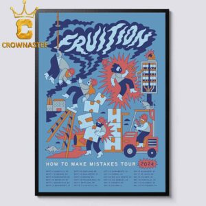 Fruition How To Make Mistskes Tour 2024 Dates Schedule Home Decor Poster Canvas