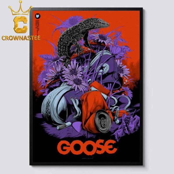 Goose The Band Cincinnati OH 2024 Andrew J Brady Music Center On November 8th Home Decor Poster Canvas