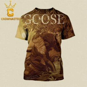 Goose The Band Pittburgh PA 2024 Petersen Events Center On November 7th Poster All Over Print T-Shirt