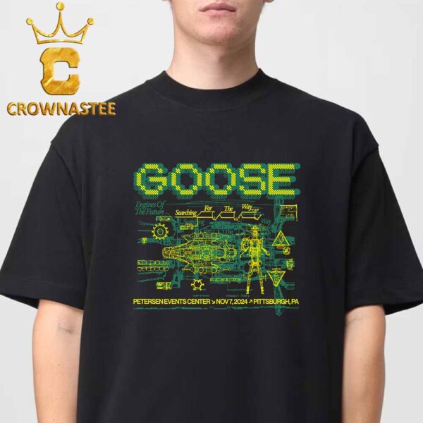 Goose The Band Pittburgh PA Petersen Events Center On November 7th 2024 Classic T-Shirt