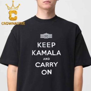 Harris Walz Keep Kamala And Carry On Kamala Harris 2024 Classic T-Shirt