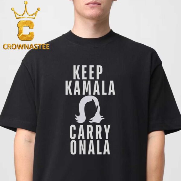 Harris Walz Keep Kamala And Carry Onala Essential T-Shirt