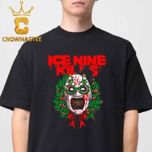 Ice Nine Kills Wreath Of Art Christmas Holiday Classic T-Shirt Hoodie Sweater