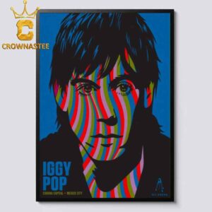 Iggy Pop Corona Capital Festival Mexico City MX 2024 CMDX On November 15th 17th Home Decor Poster Canvas