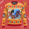 Law One Piece Christmas  Holiday Ugly Sweater