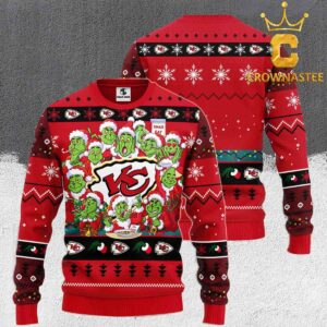 Kansas City Chiefs Xmas NFL Football Christmas Holiday Gift Ugly Sweater