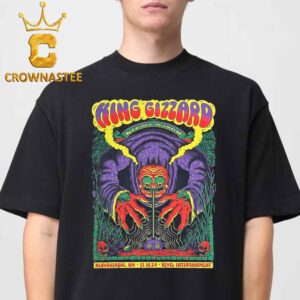 King Gizzard And The Lizard Wizard Albuquerque NM 2024 Revel Entertainment On November 11th Classic T-Shirt