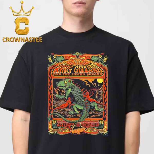 King Gizzard And The Lizard Wizard Fayetteville AR 2024 JJS Live On November 13th Classic T-Shirt Hoodie Sweater