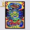 King Gizzard And The Lizard Wizard Albuquerque NM 2024 Revel Entertainment On November 11th Home Decor Poster Canvas