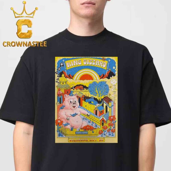 King Gizzard And The Lizard Wizard Oklahoma City OK 2024 The Criterionin On November 12th Classic T-Shirt Hoodie Sweater